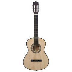 Klasikinė gitara pradedantiesiems, 1/2 34" kaina ir informacija | Gitaros | pigu.lt