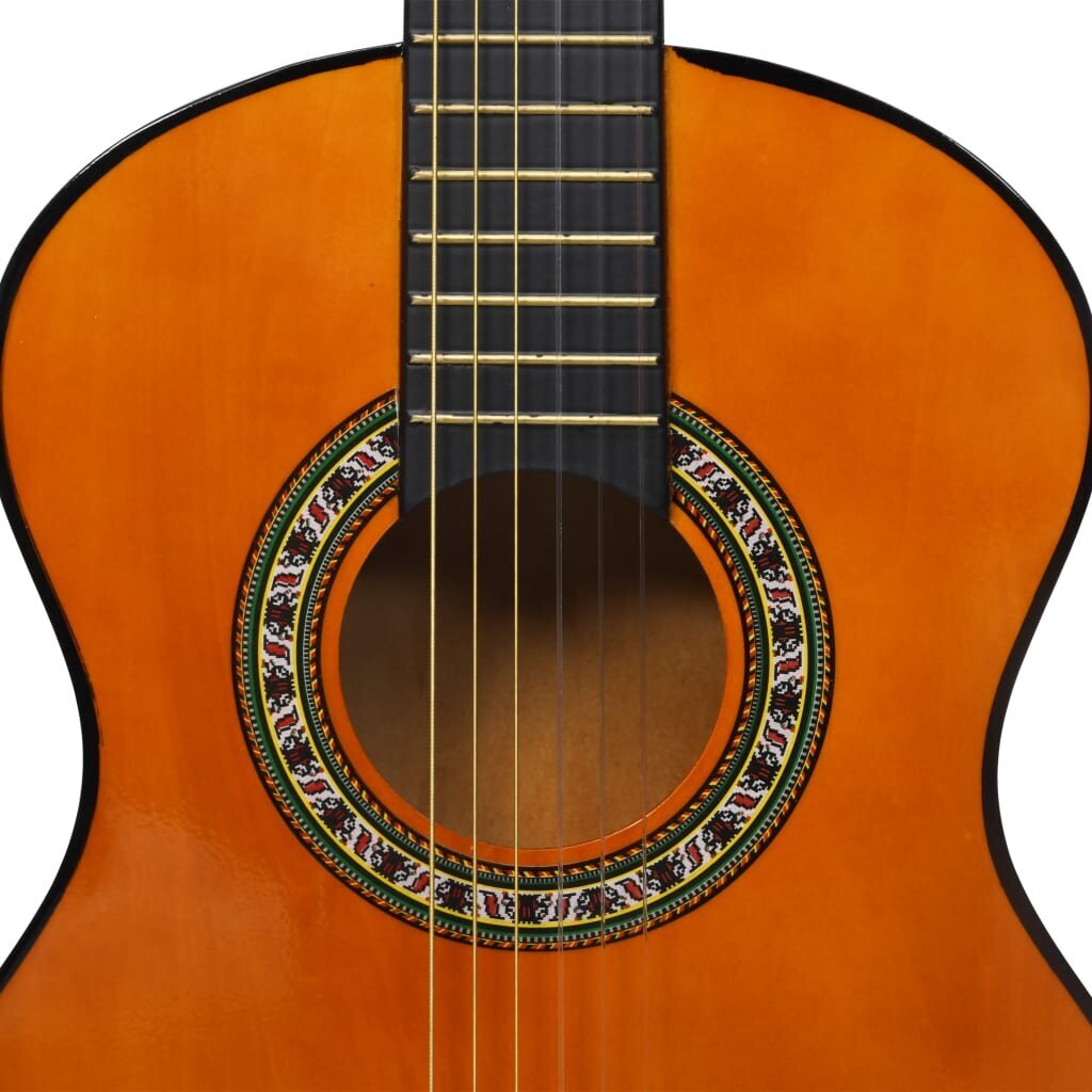 Klasikinės gitaros rinkinys vaikams, 8 dalių, 1/2 34" kaina ir informacija | Gitaros | pigu.lt
