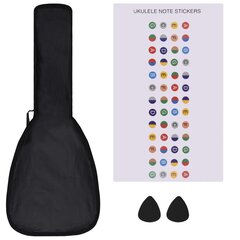 Ukulėlės rinkinys su dėklu vaikams, 21" kaina ir informacija | Gitaros | pigu.lt