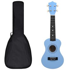 Soprano ukulėlės rinkinys su dėklu vaikams, 21" kaina ir informacija | Gitaros | pigu.lt