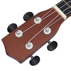 Soprano ukulėlės rinkinys su dėklu vaikams, 23" kaina ir informacija | Gitaros | pigu.lt