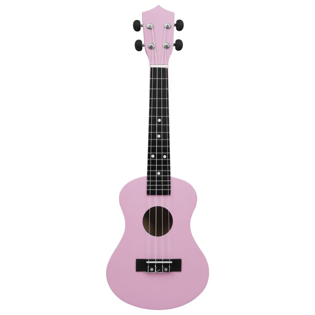 Soprano ukulėlės rinkinys su dėklu vaikams, 23" kaina ir informacija | Gitaros | pigu.lt