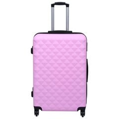 Didelis lagaminas su ratukais L, rožinis kaina ir informacija | Lagaminai, kelioniniai krepšiai | pigu.lt