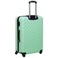 Didelis lagaminas su ratukais L, žalias цена и информация | Lagaminai, kelioniniai krepšiai | pigu.lt