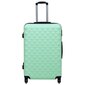 Didelis lagaminas su ratukais L, žalias цена и информация | Lagaminai, kelioniniai krepšiai | pigu.lt
