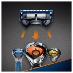 Набор Gillette Proglide: бритва, 1 шт. + бритвенные головки, 10 шт. цена и информация | Косметика и средства для бритья | pigu.lt