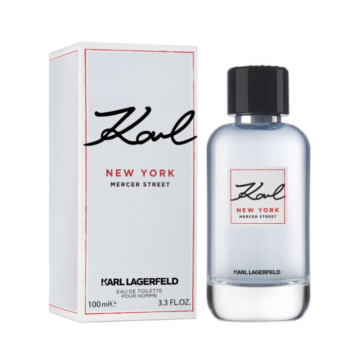 Tualetinis vanduo Karl Lagerfeld Karl New York Mercer Street EDT vyrams 100 ml цена и информация | Kvepalai vyrams | pigu.lt