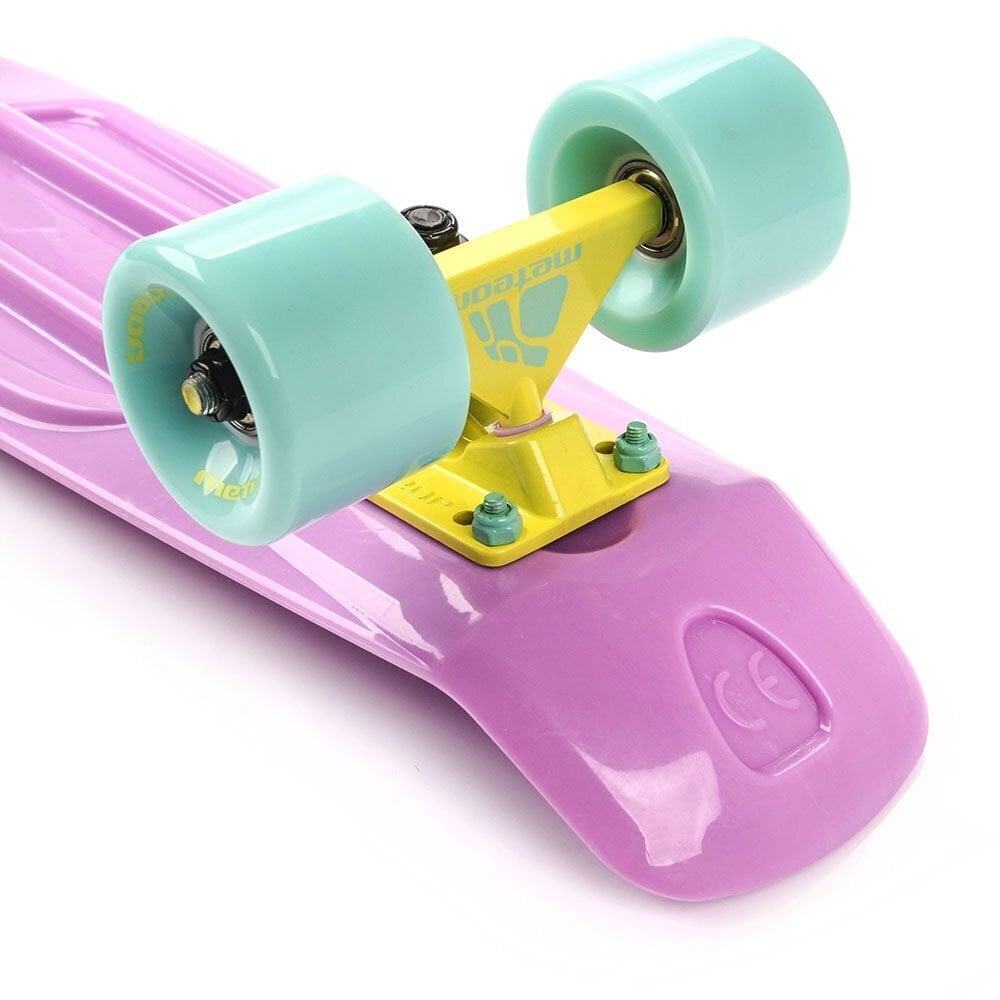 Riedlentė Meteor Pennyboard, rožinė kaina ir informacija | Riedlentės | pigu.lt