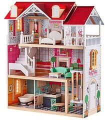 Кукольный домик с мебелью цена и информация | Игрушки для девочек | pigu.lt