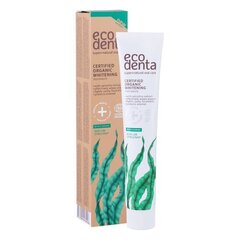 Dantų pasta Ecodenta Certified Organic Whitening Toothpaste With Spirulina, 75 ml kaina ir informacija | Dantų šepetėliai, pastos | pigu.lt