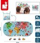 Vonios dėlionė Janod Explorers Map kaina ir informacija | Žaislai kūdikiams | pigu.lt