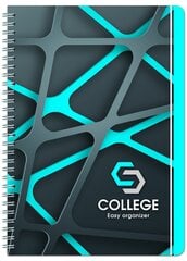 Книга со спиралью COLLEGE EASY, B5 цена и информация | Тетради и бумажные товары | pigu.lt