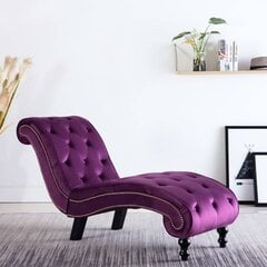 Poilsio gultas, violetinis kaina ir informacija | Svetainės foteliai | pigu.lt