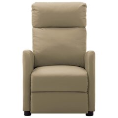 Atlošiamas masažinis krėslas, dirbtinė oda kaina ir informacija | Svetainės foteliai | pigu.lt