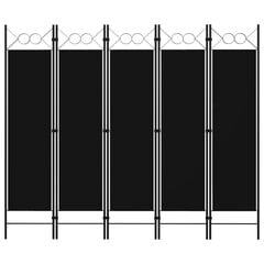 Экран vidaXL 6-панельный, кремовый, 240 x 170 x 4 см, ткань цена и информация | Мобильные стенки | pigu.lt