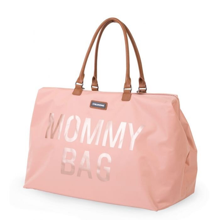 Mamos krepšys Childhome Mommy bag, pink copper kaina ir informacija | Vežimėlių priedai | pigu.lt