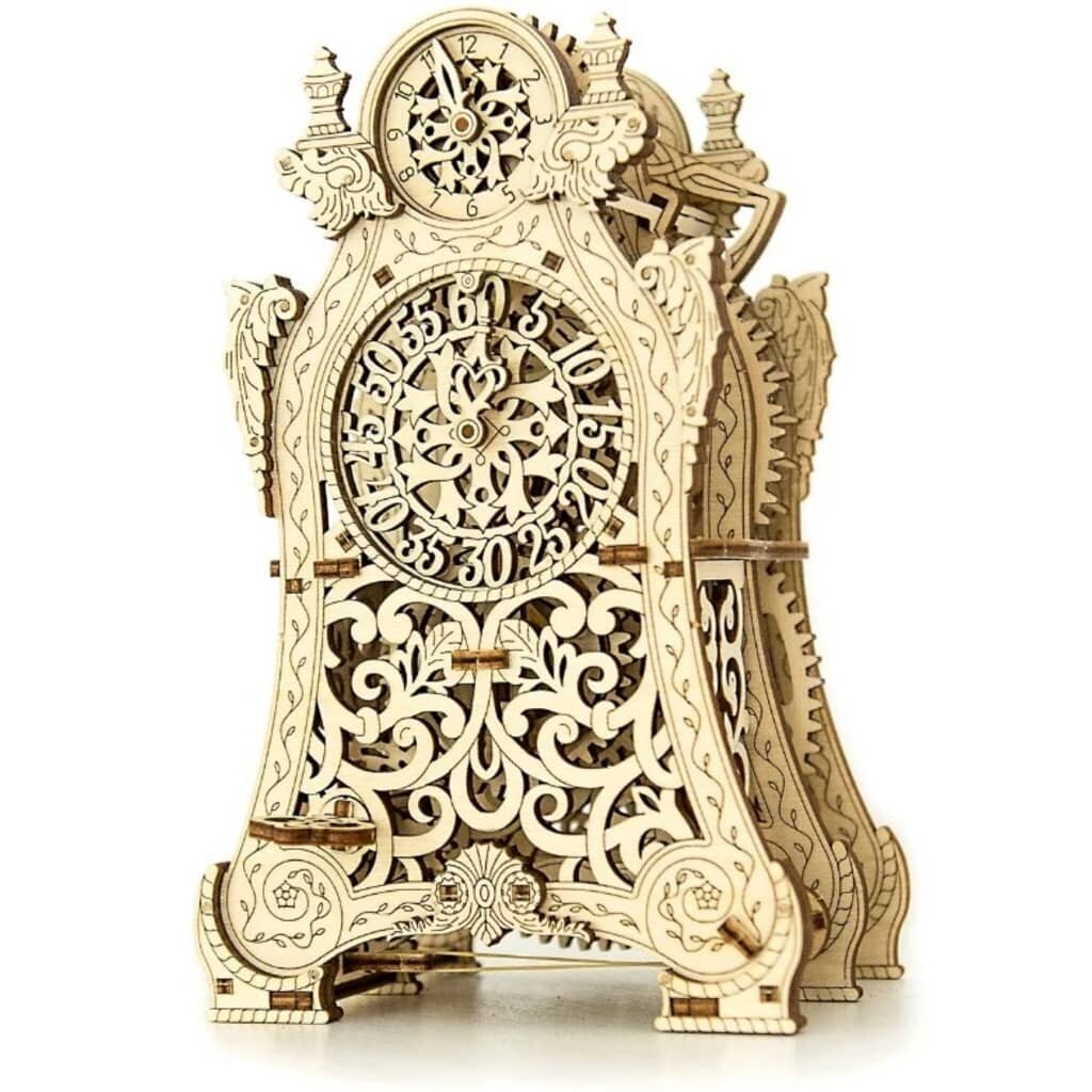 Medinis 3D Wooden city konstruktorius magiškas laikrodis, 149 detalės kaina ir informacija | Konstruktoriai ir kaladėlės | pigu.lt