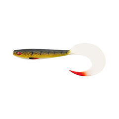 Guminukas FOX Rage Pro Grub Perch 8 cm, geltonas/baltas kaina ir informacija | Vobleriai, masalai, blizgės | pigu.lt