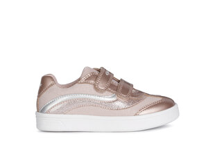Laisvalaikio batai mergaitėms Geox DjRock Girl, rožiniai kaina ir informacija | Sportiniai batai vaikams | pigu.lt