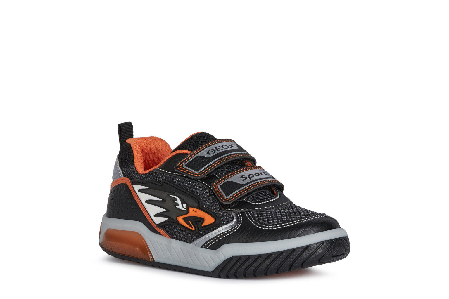 Geox laisvalaikio batai berniukams INEK BOY, juodi kaina ir informacija | Sportiniai batai vaikams | pigu.lt