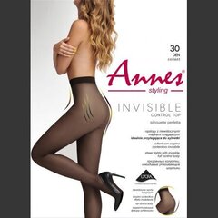 Прозрачные моделирующие женские колготки ANNES Invisible 30 цена и информация | Колготки | pigu.lt