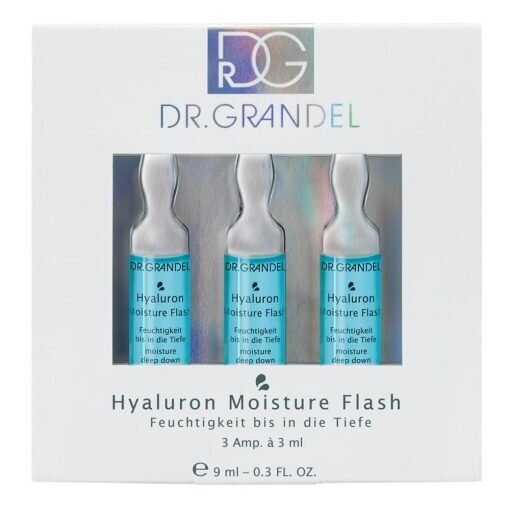 Aktyvaus koncentrato ampulės Dr.Grandel Hyaluron Moisture Flash, 3 x 3ml цена и информация | Veido aliejai, serumai | pigu.lt