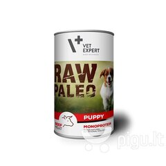 Raw Paleo консервы для щенков с говядиной, беззерновые 800г цена и информация | Консервы для собак | pigu.lt