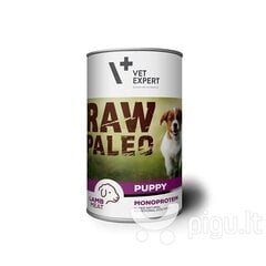 Консервы для щенков с ягненком без зерновые Raw Paleo, 800 г цена и информация | Консервы для собак | pigu.lt