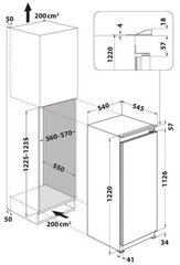 Whirlpool ARG 7341 kaina ir informacija | Whirlpool Buitinė technika ir elektronika | pigu.lt