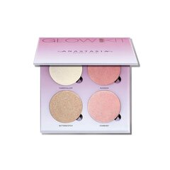 Skaistalų ir švytėjimo suteikianti paletė Anastasia Beverly Hills Sugar Glow Kit kaina ir informacija | Bronzantai, skaistalai | pigu.lt