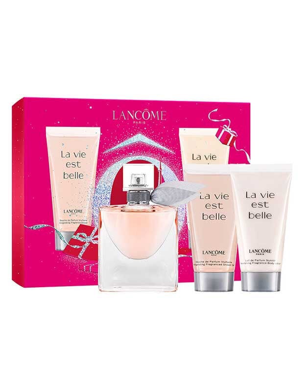 Rinkinys Lancome La Vie Est Belle: EDP moterims 30 ml + kūno losjonas, 50 ml + dušo želė, 50 ml kaina ir informacija | Kvepalai moterims | pigu.lt