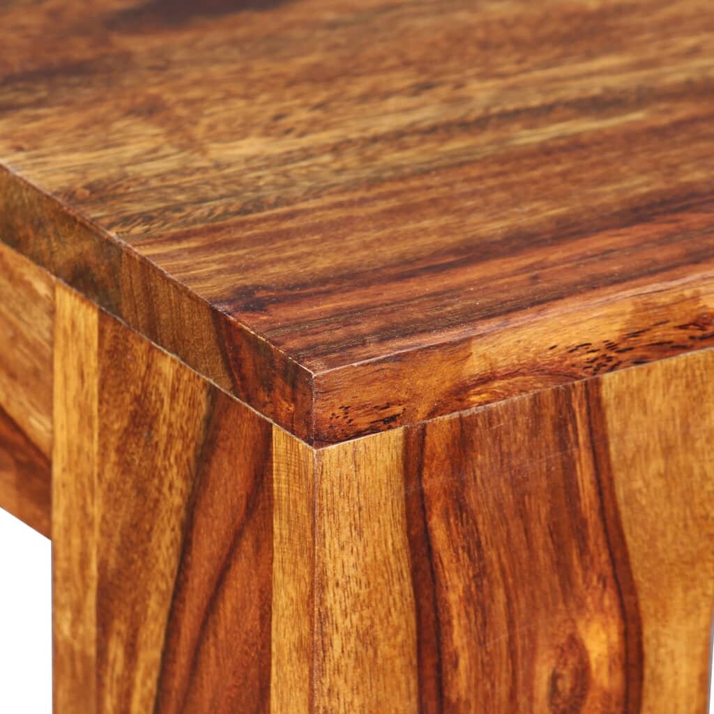 Suoliukas iš masyvios rausvosios dalbergijos medienos kaina ir informacija | Batų spintelės, lentynos ir suolai | pigu.lt