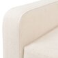 Dvivietė sofa, audinys, kreminė balta spalva kaina ir informacija | Sofos | pigu.lt