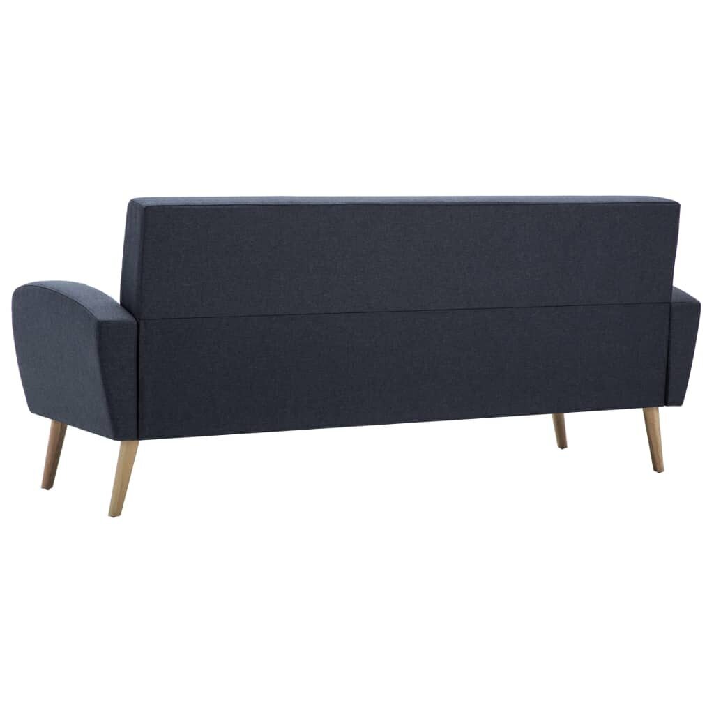 Trivietė sofa, pilka kaina ir informacija | Sofos | pigu.lt