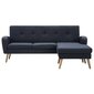 Sofa, 186x136x79 cm, pilka kaina ir informacija | Sofos | pigu.lt