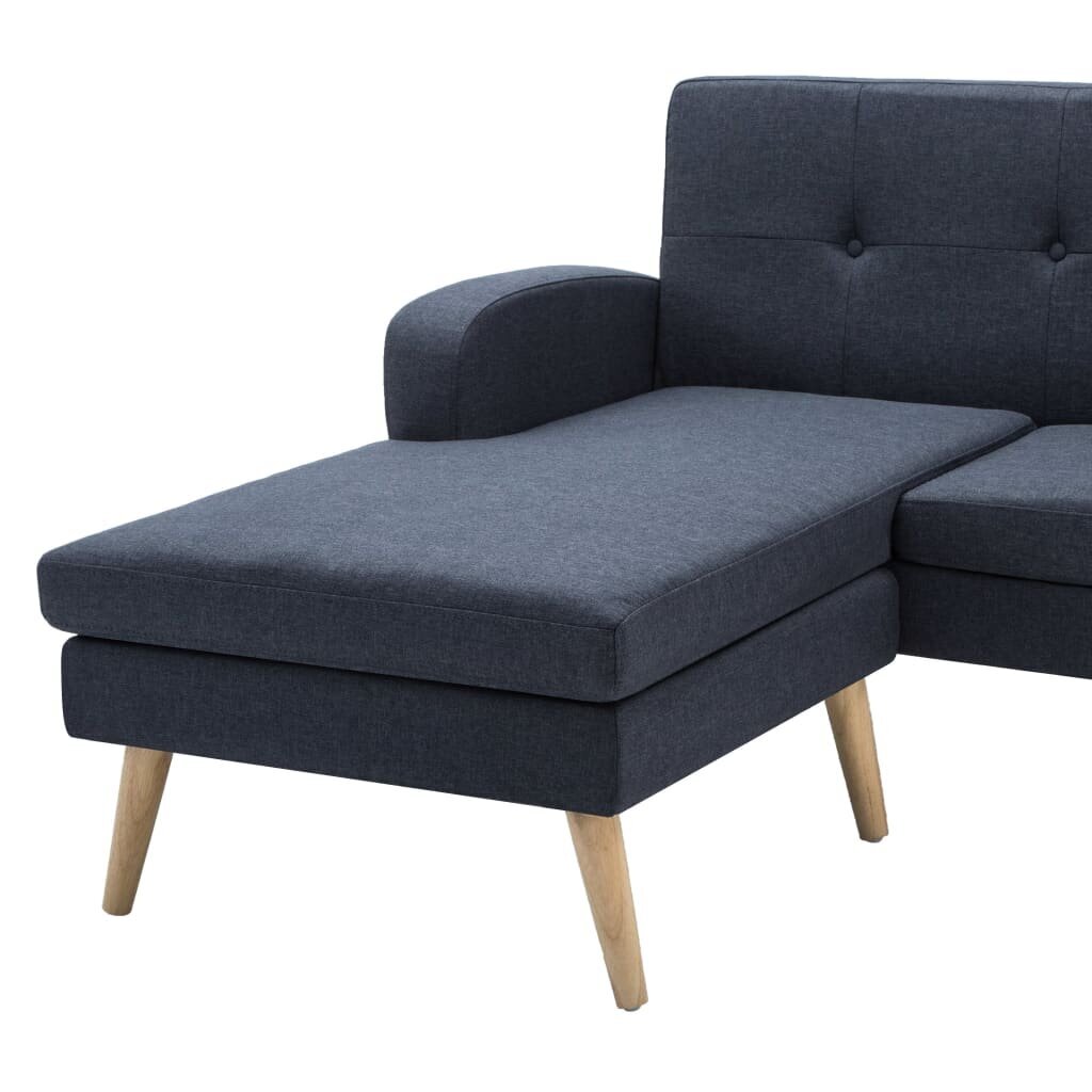 Sofa, 186x136x79 cm, pilka kaina ir informacija | Sofos | pigu.lt