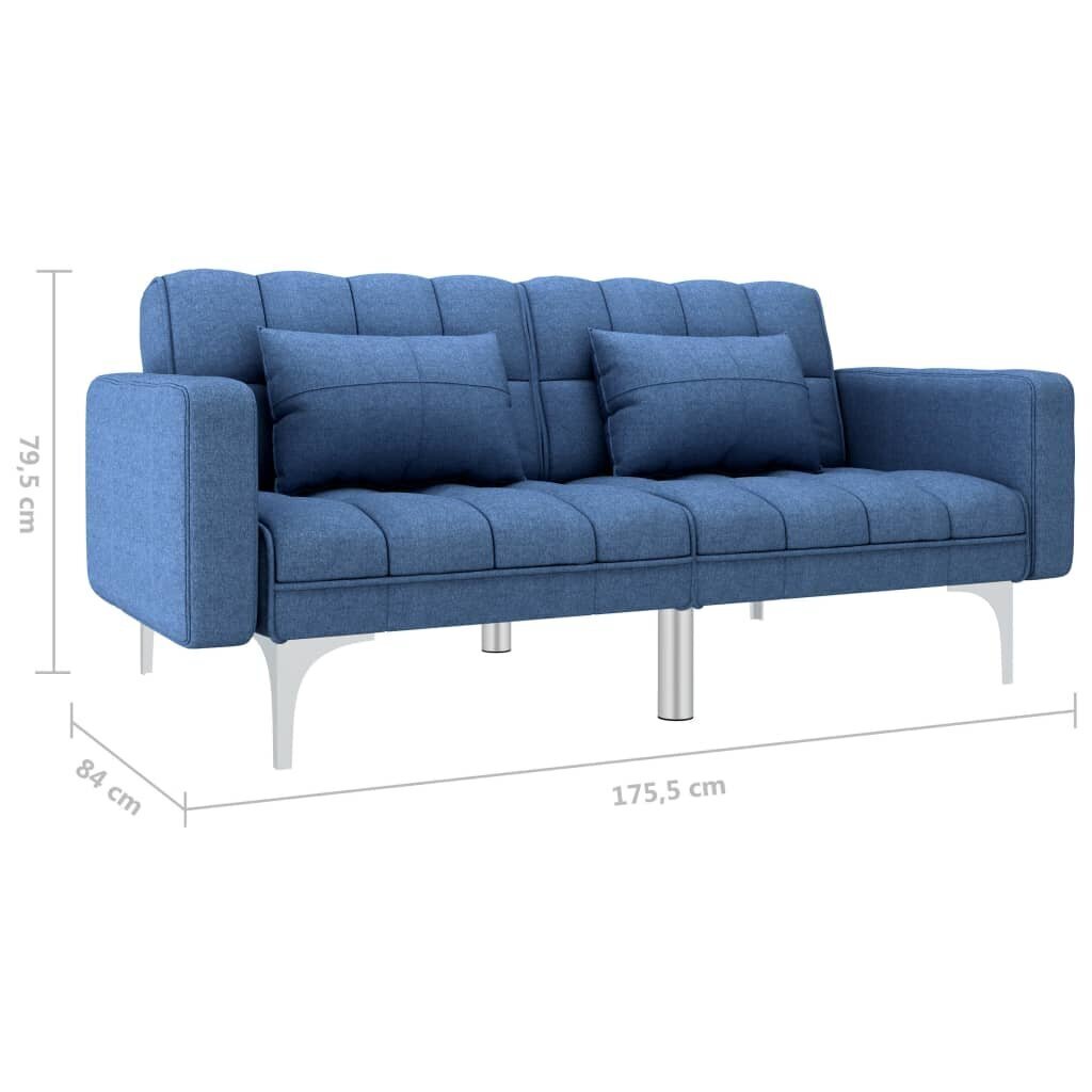 Sofa-lova, mėlyna kaina | pigu.lt