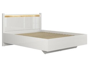 Кровать BRW Alameda A 160x200 см, белая цена и информация | Кровати | pigu.lt