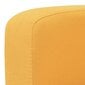 Sofų komplektas, 2d., geltonos spalvos, audinys kaina ir informacija | Minkštų baldų komplektai | pigu.lt
