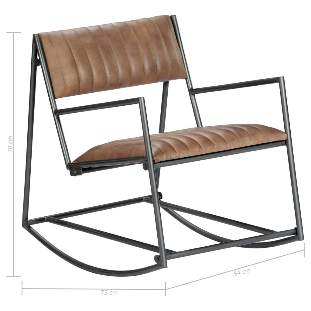 Supama kėdė, šviesiai ruda kaina ir informacija | Svetainės foteliai | pigu.lt