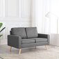 Dvivietė sofa, pilka цена и информация | Sofos | pigu.lt