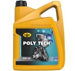 Kroon-Oil Poly Tech 5W-30 variklinė alyva, 5 L kaina ir informacija | Variklinės alyvos | pigu.lt