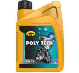 Kroon-Oil Poly Tech 5W-40 variklinė alyva, 1 L kaina ir informacija | Variklinės alyvos | pigu.lt