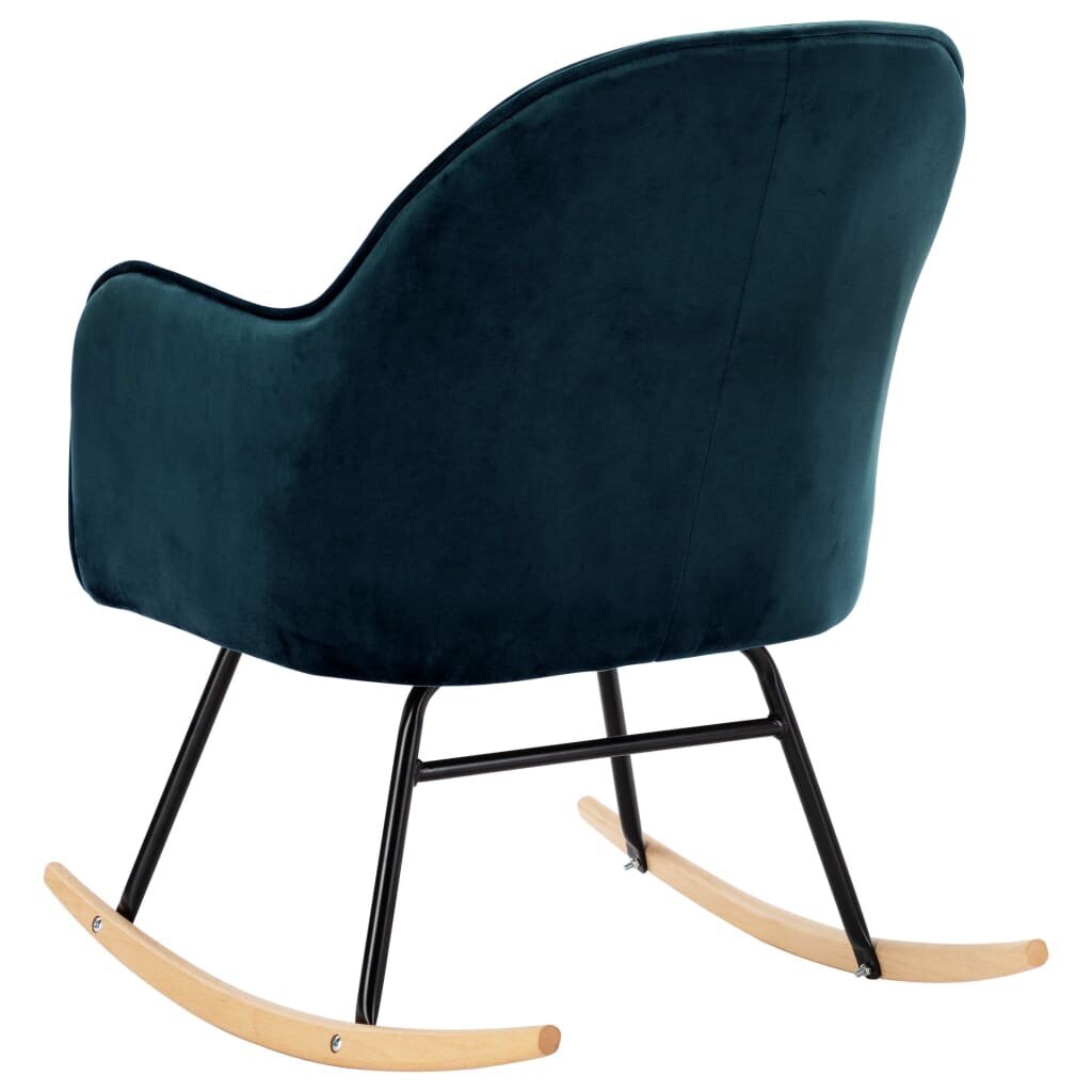 Supama kėdė, mėlyna цена и информация | Svetainės foteliai | pigu.lt