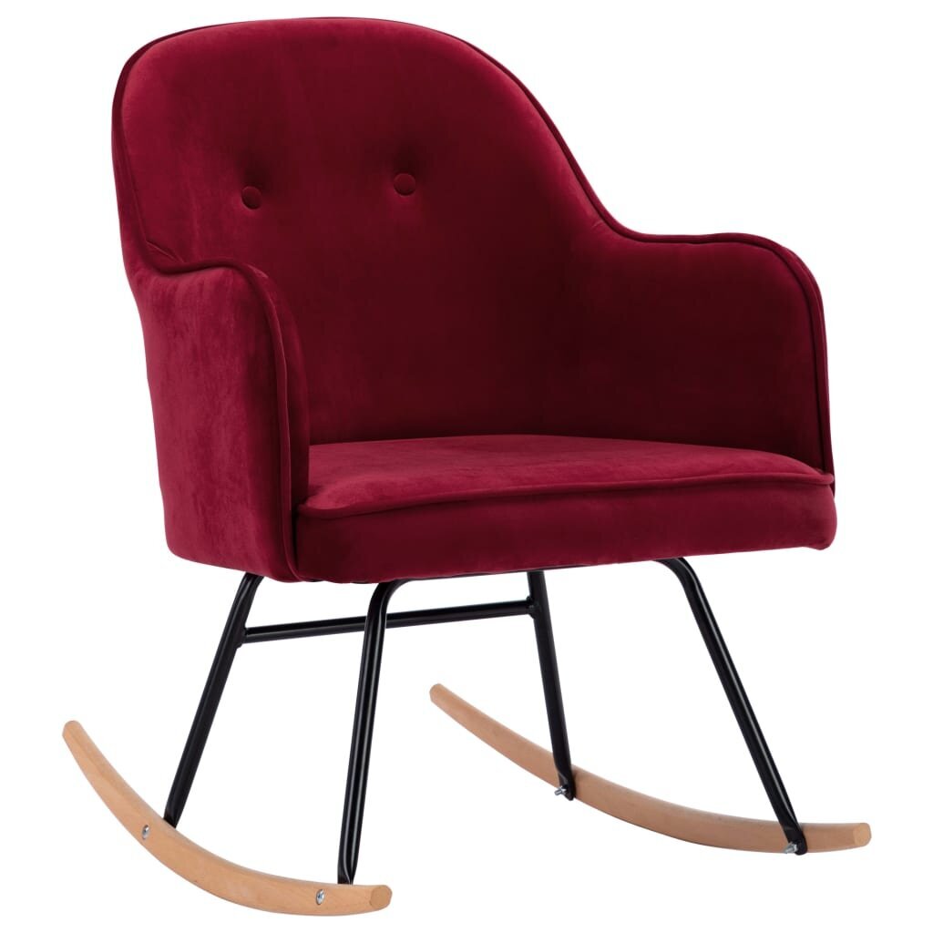 Supama kėdė, raudona kaina ir informacija | Svetainės foteliai | pigu.lt