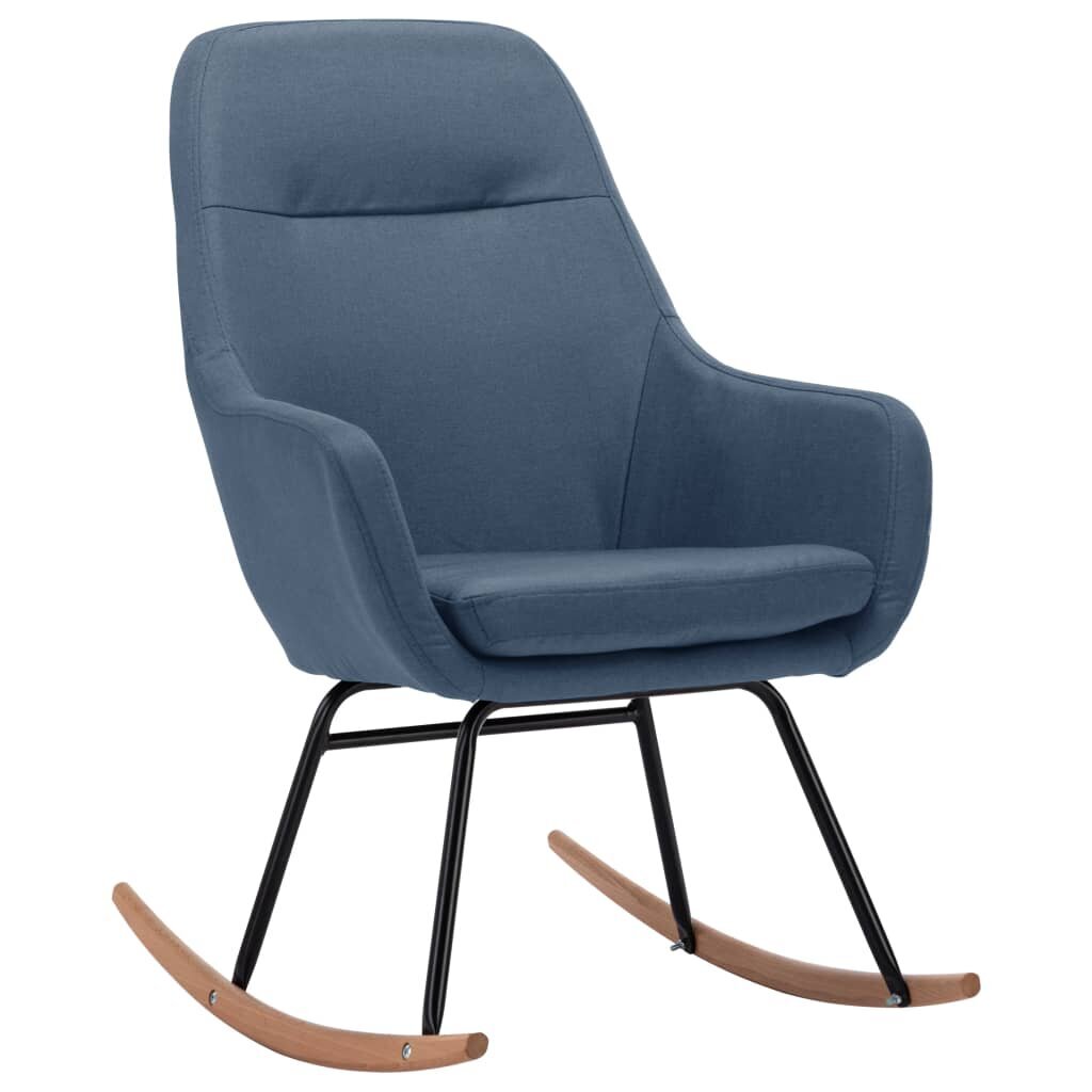 Supama kėdė, mėlynos spalvos kaina ir informacija | Svetainės foteliai | pigu.lt