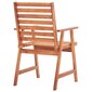 Lauko valgomojo kėdės, 4 vnt. kaina ir informacija | Lauko kėdės, foteliai, pufai | pigu.lt