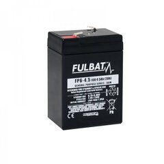 Аккумулятор Fulbat FP6-4.5 6V 4.5 Ач цена и информация | Akumuliatoriai | pigu.lt