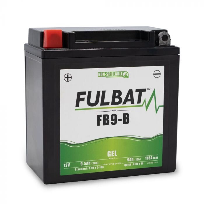 Akumuliatorius Fulbat GB9-B, 9 Ah 115 12V kaina ir informacija | Moto akumuliatoriai | pigu.lt