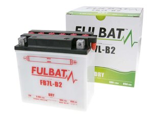 Аккумулятор Fulbat YB7L-B2, 8 Ач 85 12В цена и информация | Мото аккумуляторы | pigu.lt